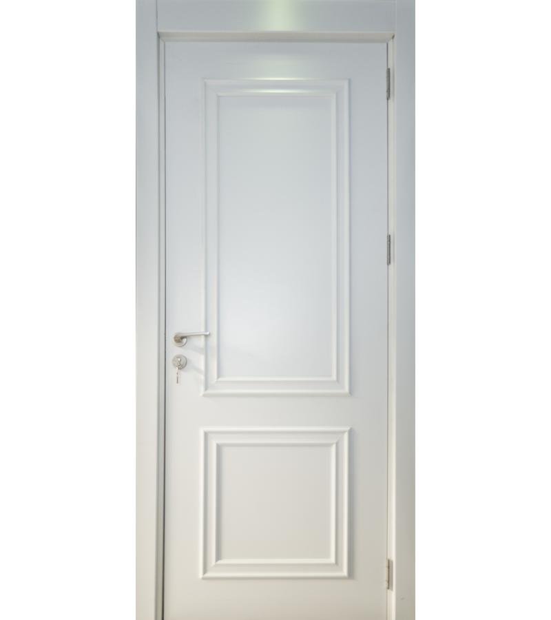 კარი  P02  PVC  ზომა. 80*208   ფერი. Soft White    მწარ. ANADOORIA