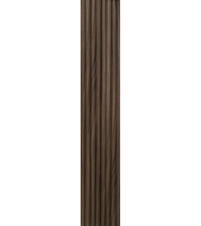 დეკორატიული პანელი  LB-2200/1  MDF 18*100*2800  LIGHT  WALNUT - 239  MATT  მწარ.  AGT