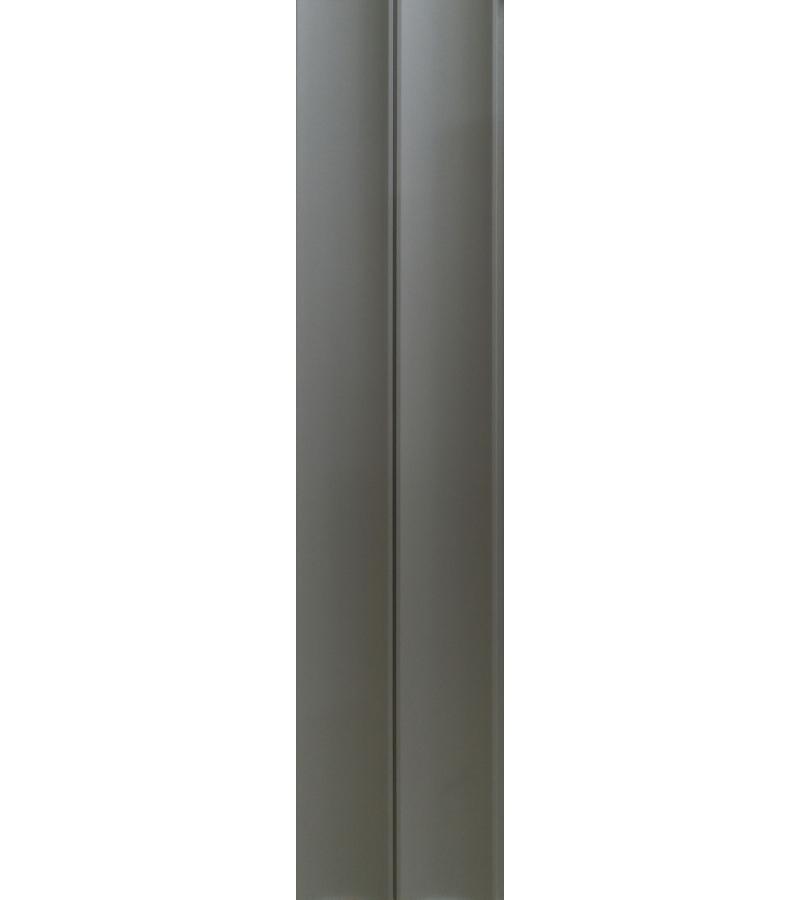 დეკორატიული პანელი  LB-3821/1  MDF 18*128*2800  SILVER -257  MATT  მწარ.  AGT
