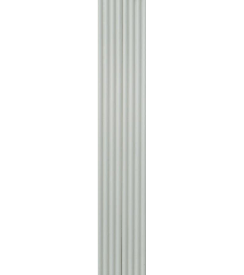 დეკორატიული პანელი  LB-2200/1  MDF 18*100*2800  BIANCO 366   MATT  მწარ.  AGT