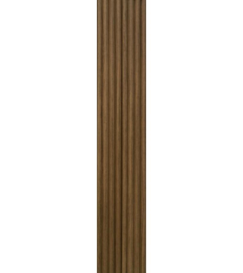 დეკორატიული პანელი  LB-2200/1  MDF 18*100*2800  TEAK-248  MATT  მწარ.  AGT