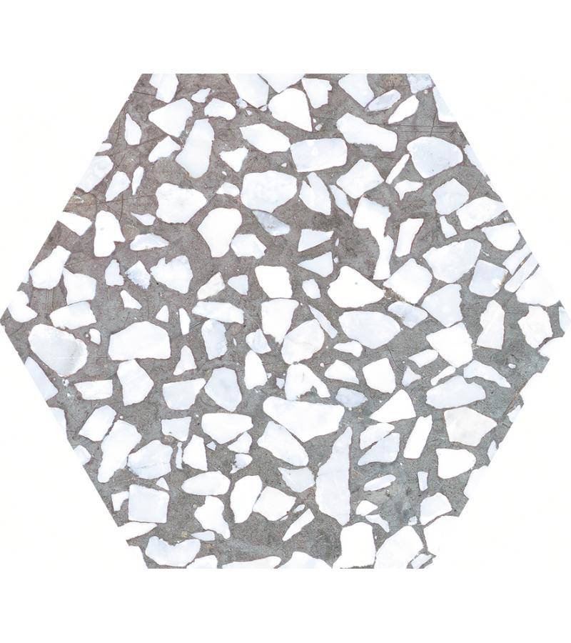 კერამ. ფილა  RIAZZA  HEX GRIGIO  23.2X26.7  CIFRE  S.L.