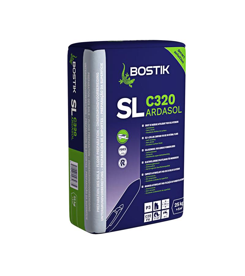 თვითსწორებადი იატაკი  SL C320 ARDASOL  25კგ.     BOSTIK