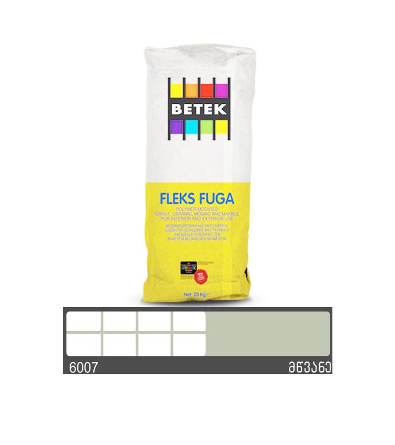 ფუგა Betek Fleks Fuga 5კგ. ფერი :6007 Yesil Gri