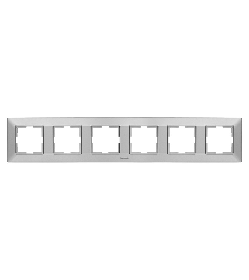 Выключатель-розетка торцевая Arkadia Slim 6 SILVER WNTF08062SL-EU1 Panasonic