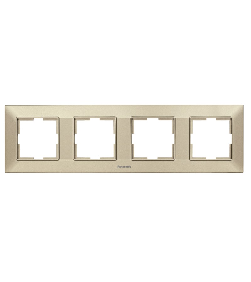 Выключатель-розетка торцевая Arkadia Slim 4 BRONZ WNTF08042BR-EU1 Panasonic