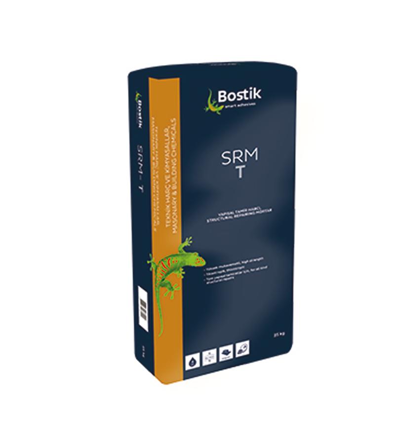 სარემონტო მინარევი SRM-T   Structural Repairing Mortar  25კგ.     BOSTIK