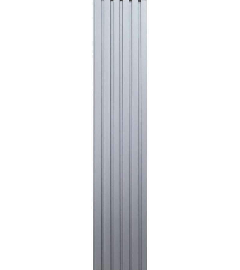 დეკორატიული პანელი  LB-3771/1  MDF 18*121*2800  SILVER-257   MATT  მწარ.  AGT