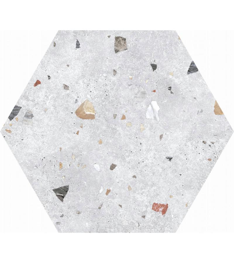 კერამ. ფილა HEX. SONAR SILVER  48.5X56  CODICER