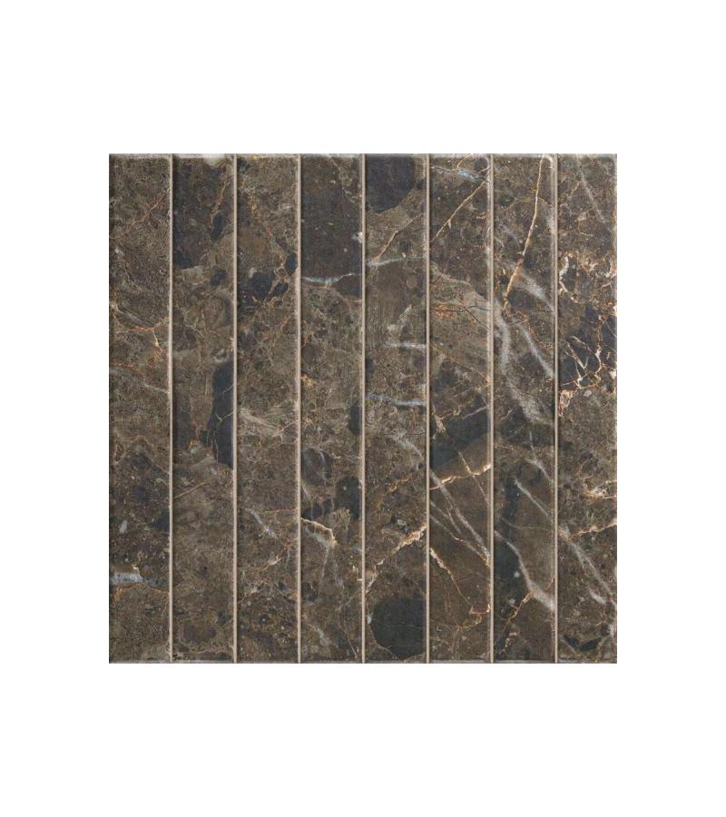 კერამ. ფილა   BRICK  CAPRI BLACK   35X35  LA  PLATERA   S.A.