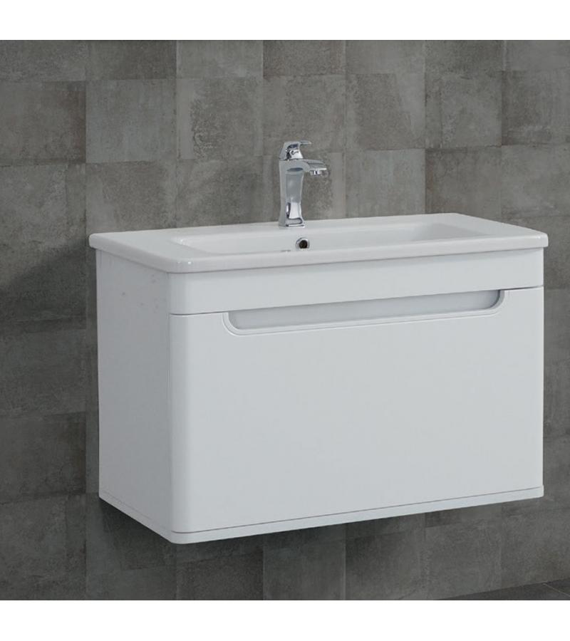 სააბაზანო ავეჯი , ხელსაბანით   80 სმ   WING   ფერი. WHITE   #WN60800.BS