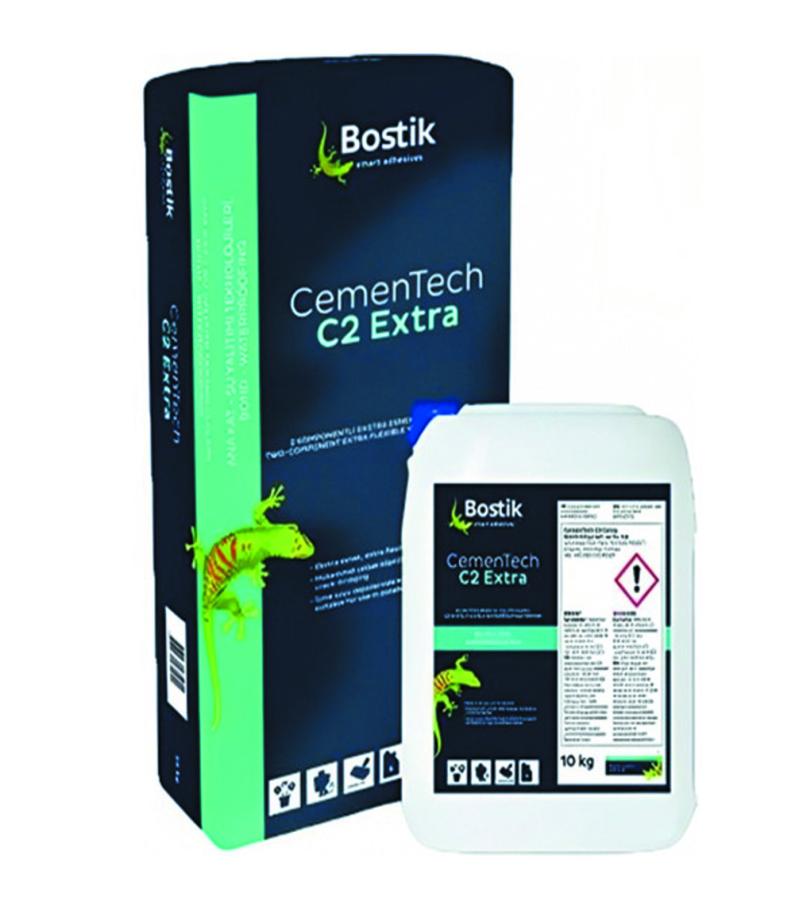 წყალდამცავი შემადგენლობა CemenTech C2 EXTRA . A+B  კომპ.  (20კგ+10კგ)  30კგ     BOSTIK