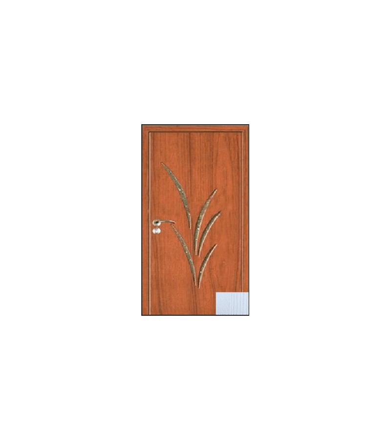 კარი მინით  KM-074 ზომა  205*75*4 ფერი  Pearl White (AKC-021)
