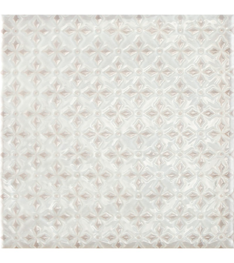 კერამ. ფილა  PRIS. DEC. RAIN BIANCO 22.3X22.3  PRISSMACER CERAMICA  S.L.U