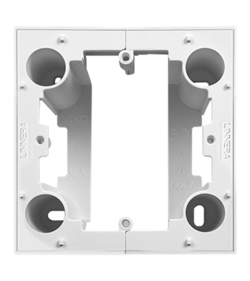 Installation box (rosette + switch) LINNERA white #90480008 Panasonic