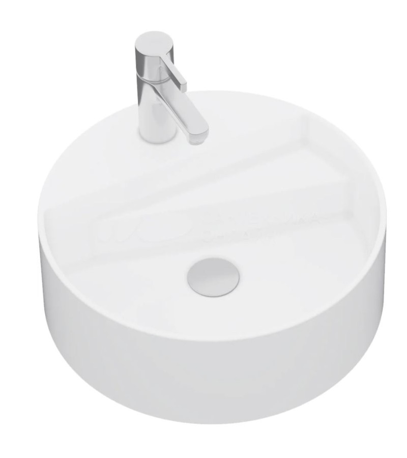 ხელსაბანი მრგვალი   LIVELLO 42 სმ  SERAMIKSAN