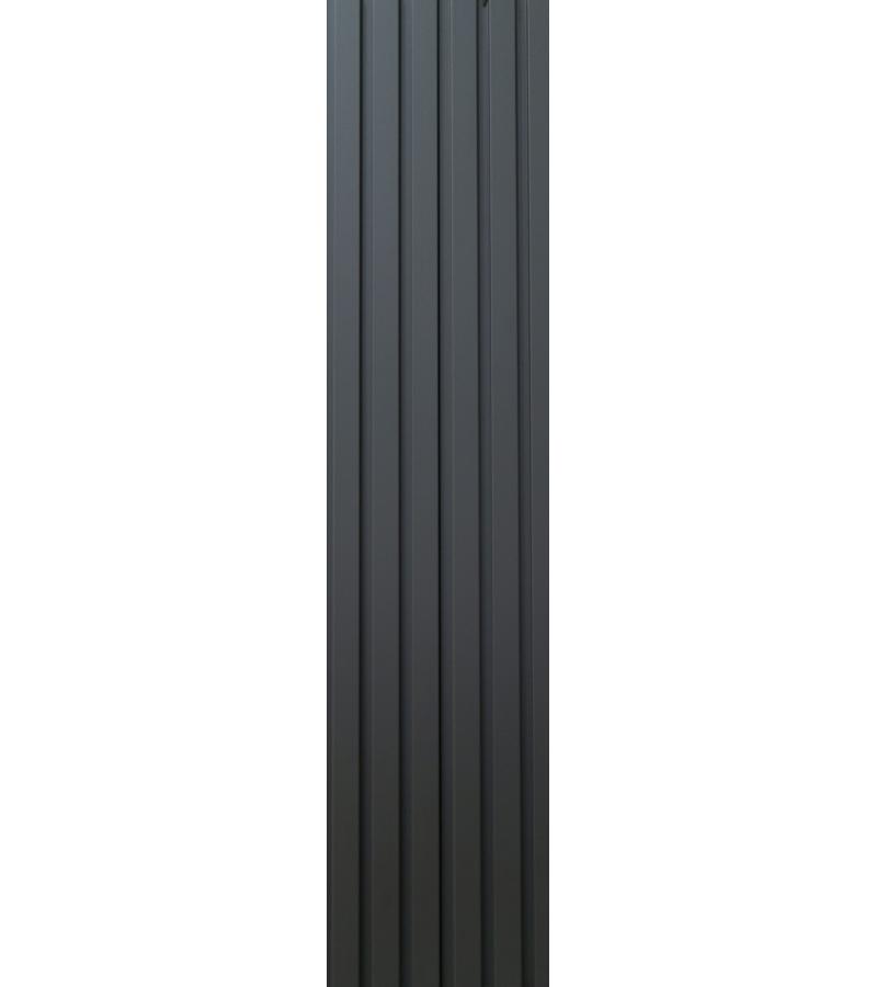 დეკორატიული პანელი  LB-3771/2  MDF 18*121*2800  SOFT TOUCH STORM GREY 726  მწარ.  AGT