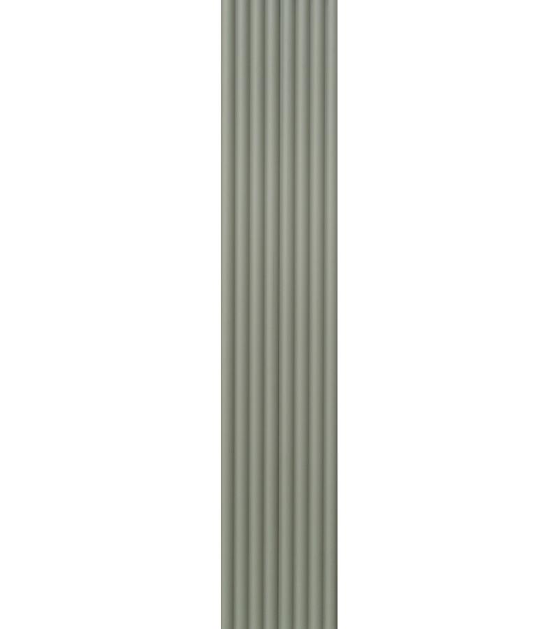 დეკორატიული პანელი  LB-2200/2  MDF 18*100*2800  SOFT TOUCH NEW GREY 729  მწარ.  AGT