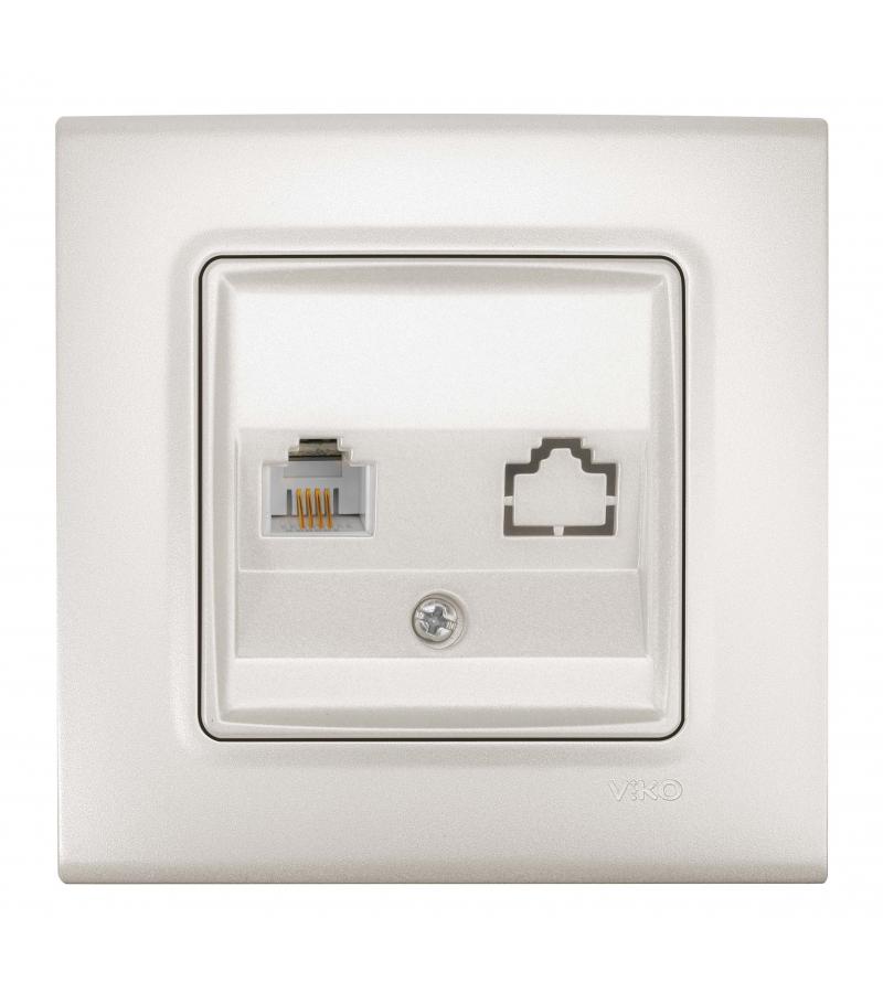 როზეტი ტელეფონის  LINNERA LIFE SEDEF BEYAZ  TEKLI NUMERIS  #90403013-MD  VIKO by Panasonic
