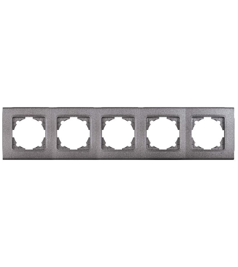 ჩამრთველ-როზეტის კანტი  5-ნი  LINNERA GRANIT GRISI   #90482005-MD  VIKO by Panasonic
