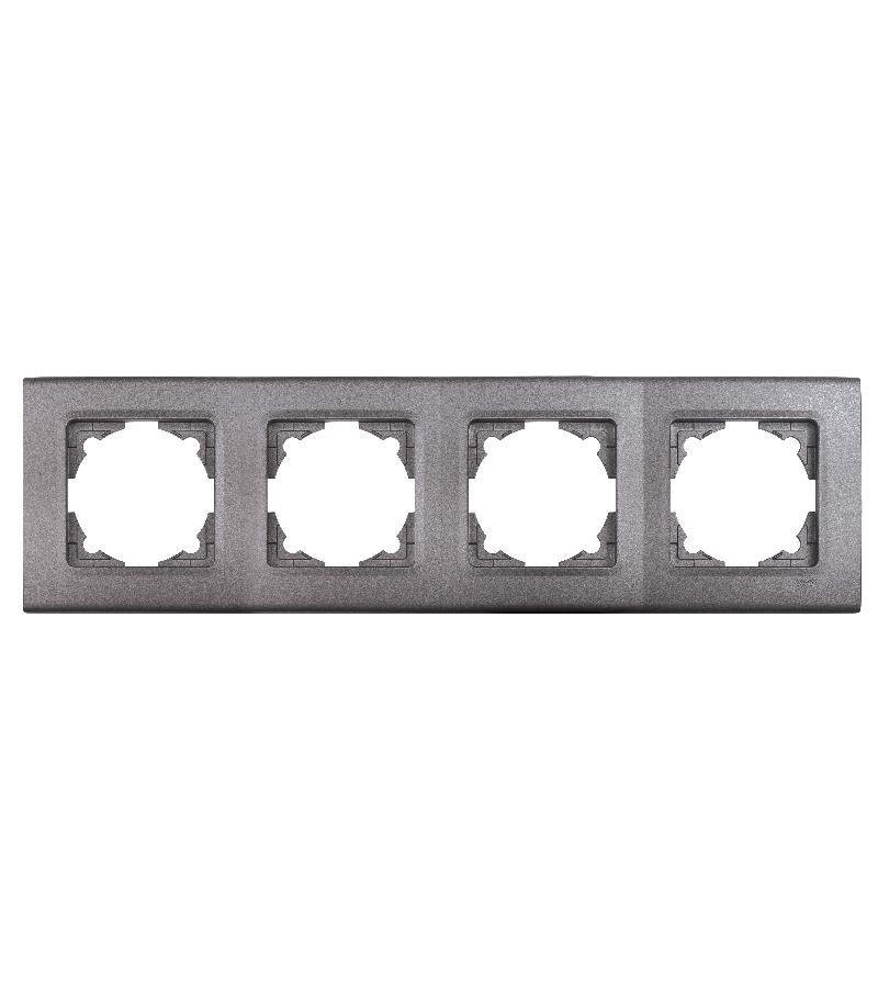 Выключатель-розетка край 4 LINNERA GRANIT GRISI #90482004-MD VIKO от Panasonic