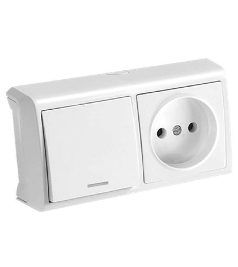 Rosette + switch VIKO VERA MESE 90682186 VIKO by Panasonic