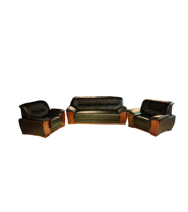 დივანი 3+1+1   #FSMD-SF-05  ფერი: BLACK