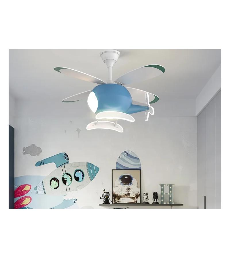 ჭერის სანათი ვერტმფრენი   GZYL-P1922BL  ლურჯი  46W   