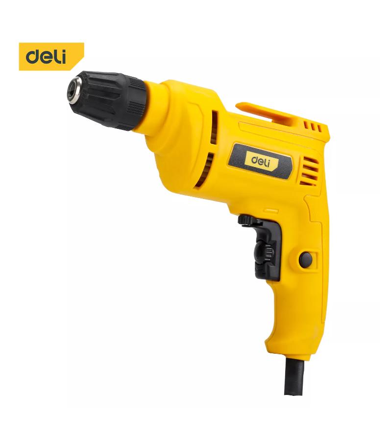 ელ. დრელი  500w  10mm  DL-DZ10-E1    მწარ.  deli 