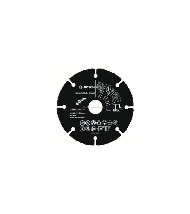 ხის საჭრელი დისკი  115mmx22.23  #2608623012    მწარ. BOSCH