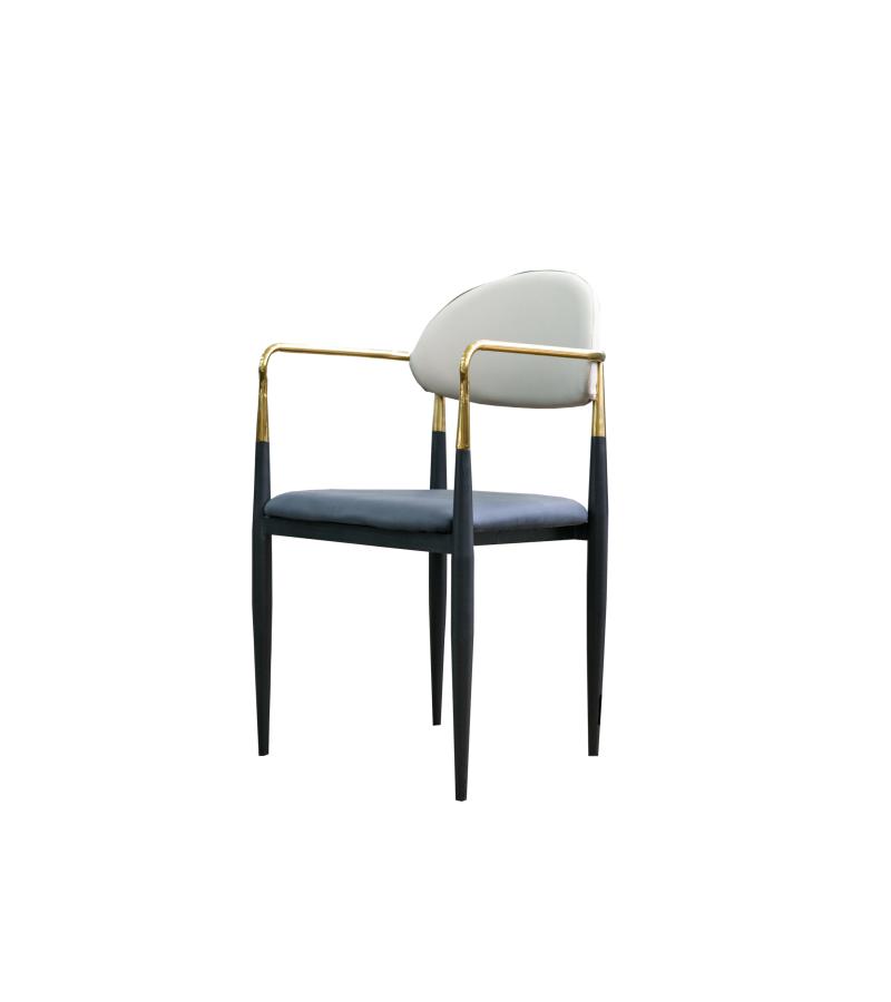 სკამი   FSSL-232  CREAM BLUE
