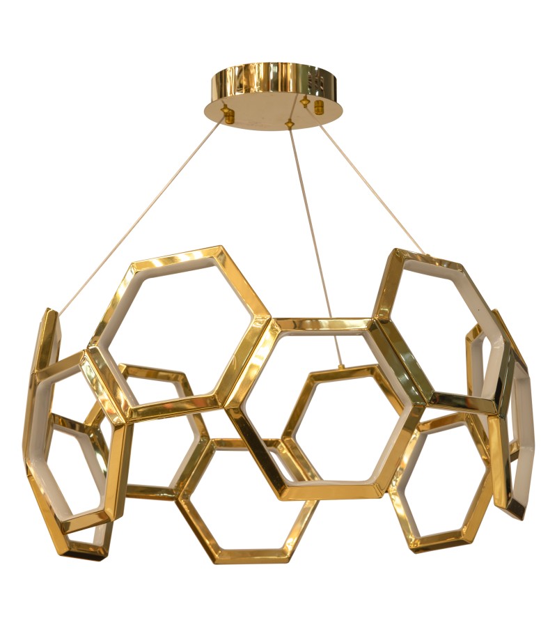 ჭაღი  LED   GZMK-D230320-D600  ფერი. GOLD