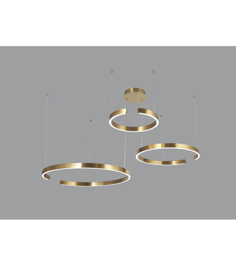 ჭაღი  LED   GZMK-D230409-D800  ფერი. GOLD