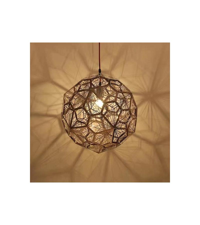 ჭაღი  LED   GZMK-D130308-1-D400  ფერი. ROSE GOLD