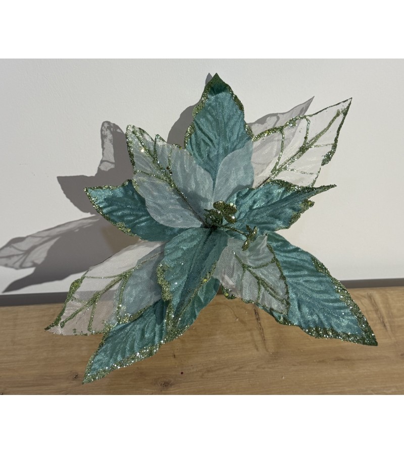 საახალწლო აქსესუარი  ყვავილი  LILI-HD23-49  34 სმ