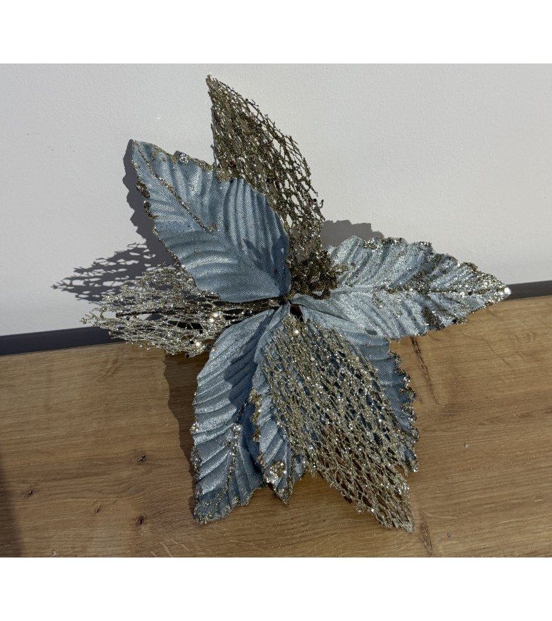 საახალწლო აქსესუარი  ყვავილი  LILI-HD23-42  30 სმ