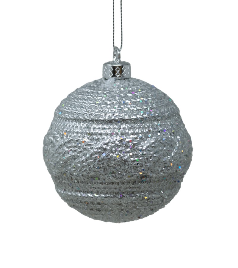 საახალწლო სათამაშო   ბურთულა  3ც  8 სმ  LILI-A2-15023PK8-A1