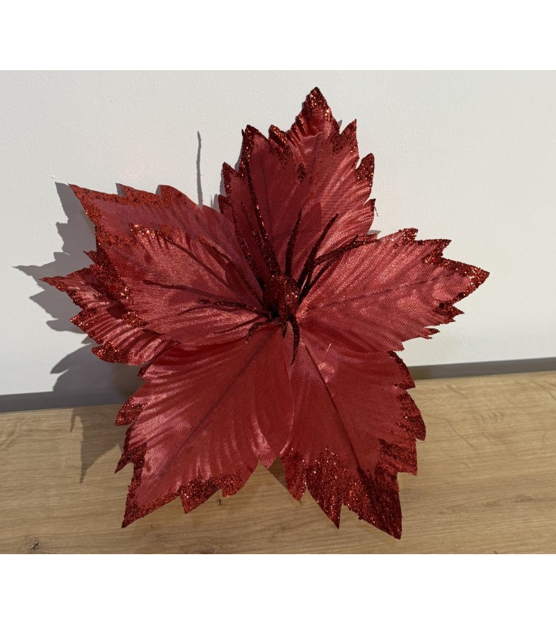 საახალწლო აქსესუარი  ყვავილი  LILI-HD2023-171  27 სმ