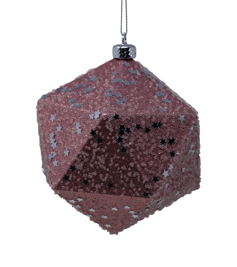 საახალწლო სათამაშო   ბურთულა  2ც  10 სმ  LILI-A2-11055S10-B1