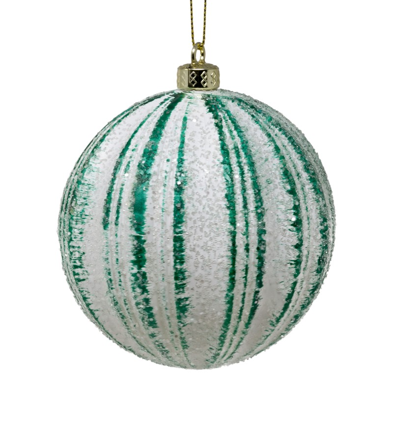 საახალწლო სათამაშო   ბურთულა  2ც  10 სმ  LILI-A2-12509E10