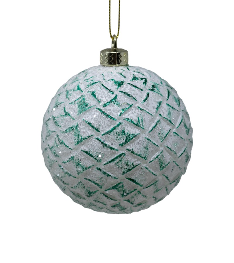 საახალწლო სათამაშო   ბურთულა  3ც  8 სმ  LILI-A3-12501E8