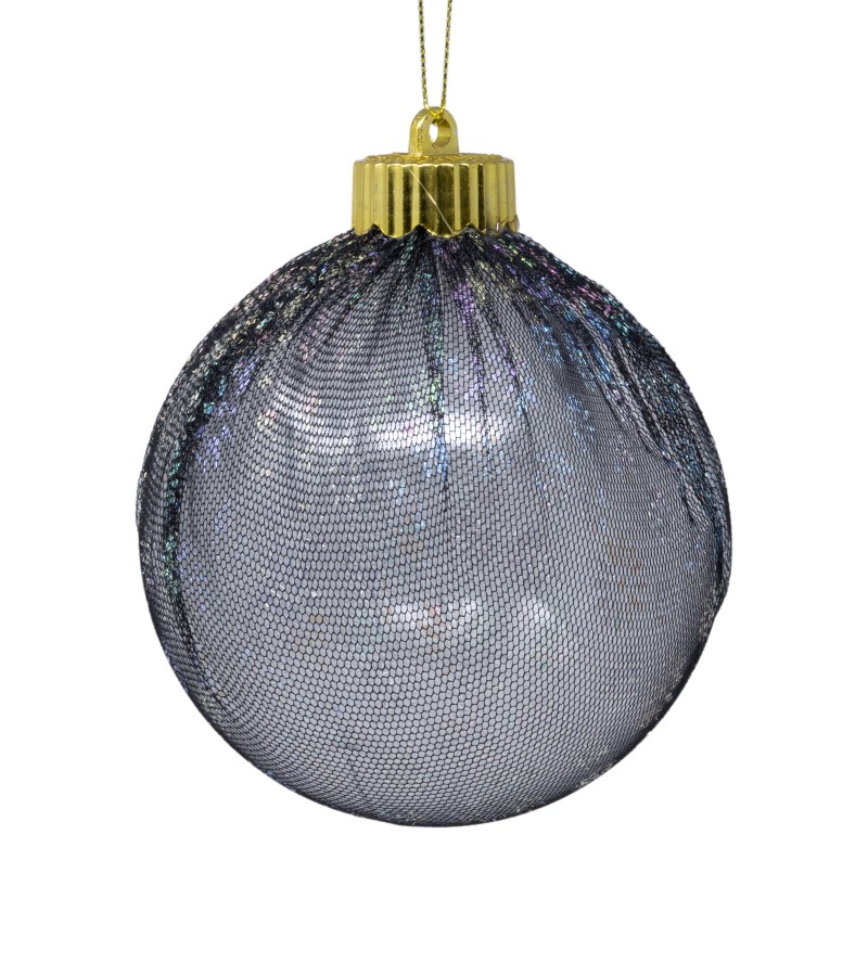 საახალწლო სათამაშო   ბურთულა  2ც 10 სმ  LILI-Q-0296-10