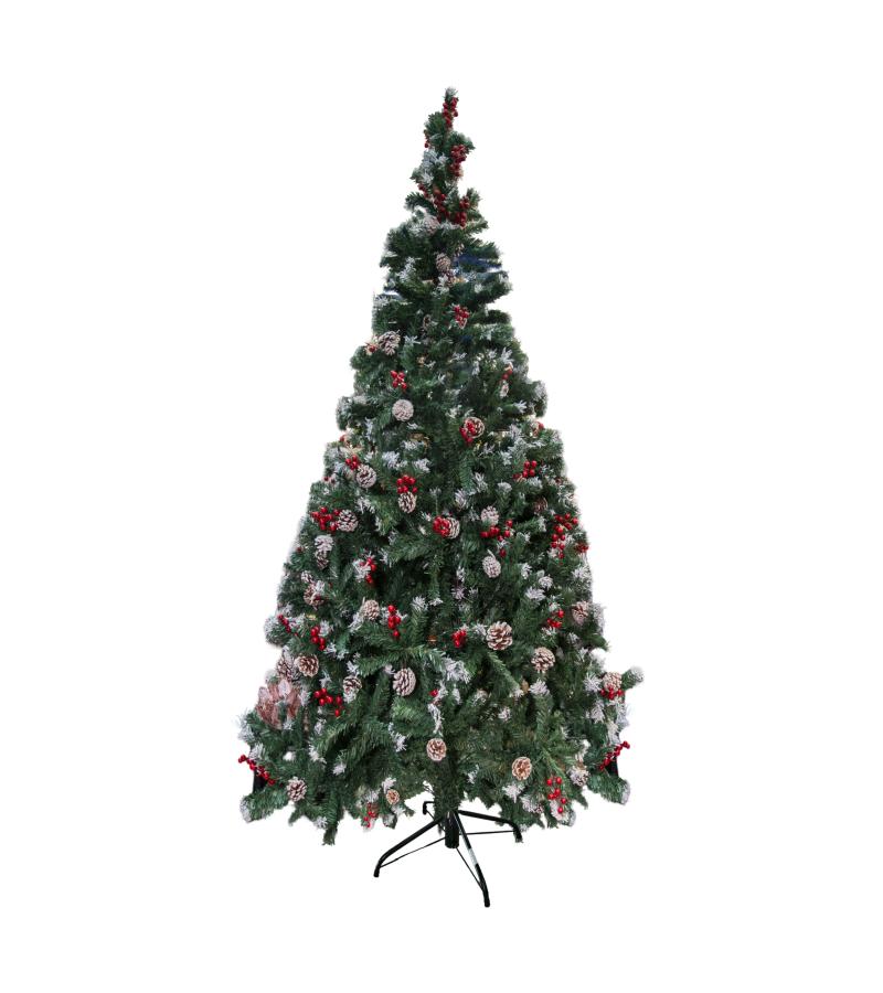 ნაძვის ხე  180 სმ   ZLSD-180CM-5  გირჩით