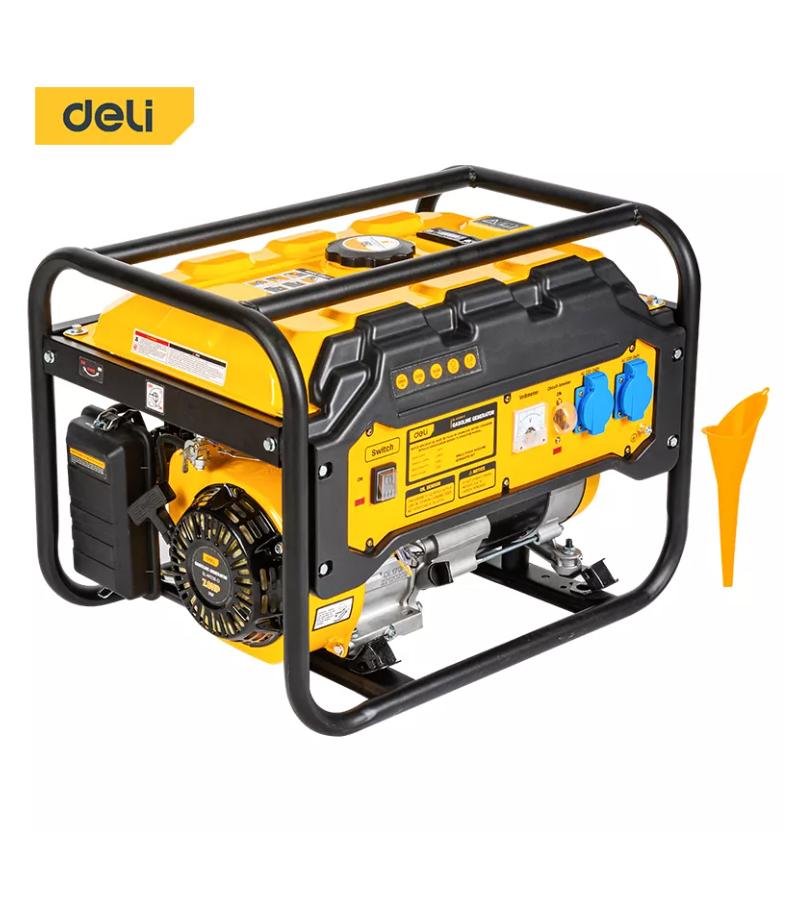 გენერატორი ბენზინზე მომუშავე  (2.8-3.5 KW)  15L  EDL-KFD35-E1   მწარ.  deli 