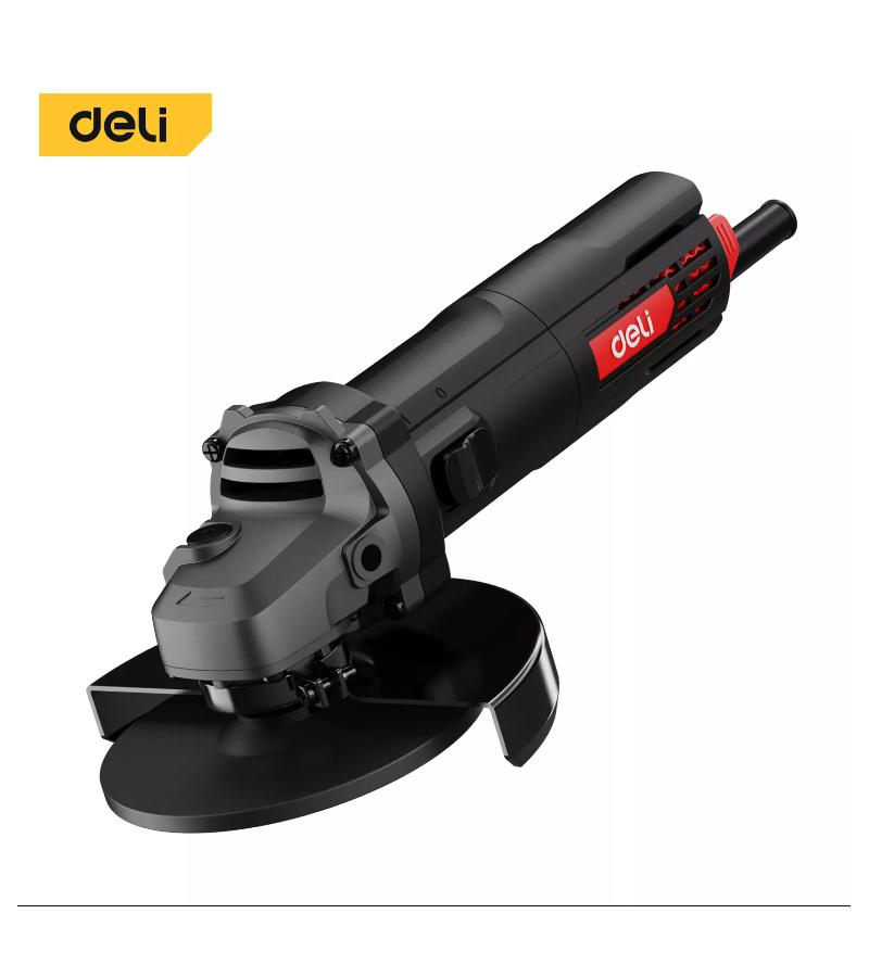 ელ. კუთხსახეხი   1150ვტ /  125მმ   RED  DE-JM125-1E    მწარ.  deli 