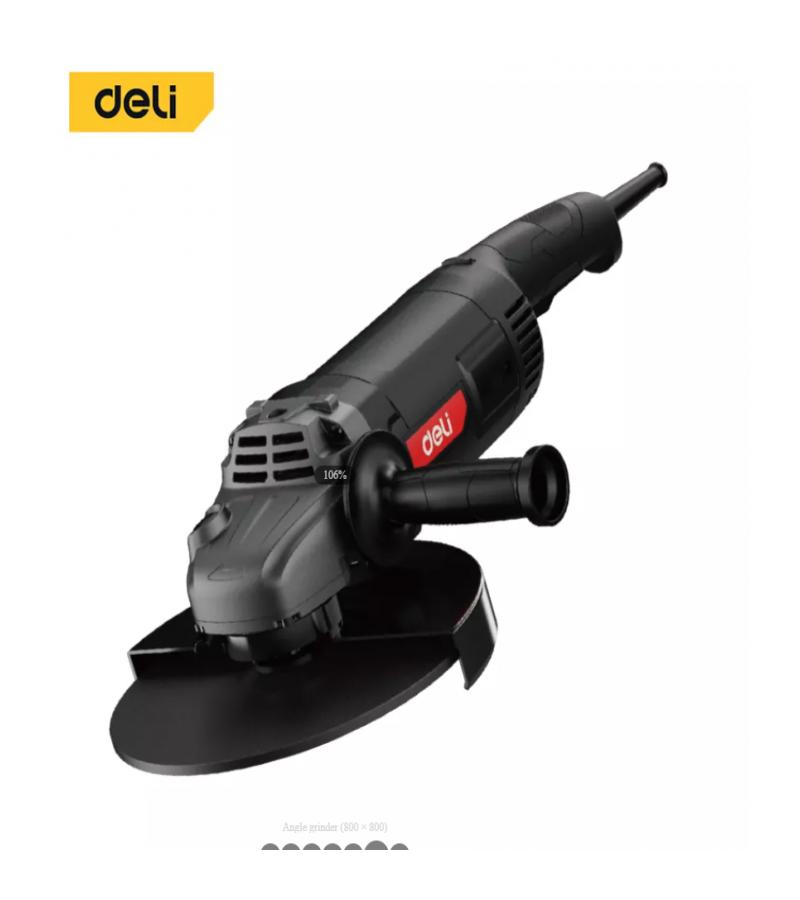 ელ. კუთხსახეხი   2400ვტ /  230მმ   RED  DE-JM230-2E    მწარ.  deli 