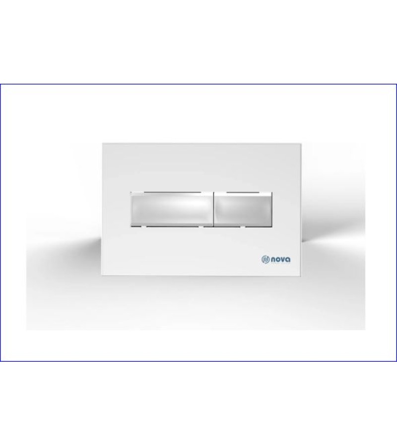 Button installation LINE #152.7520.001 white glossy NOVA