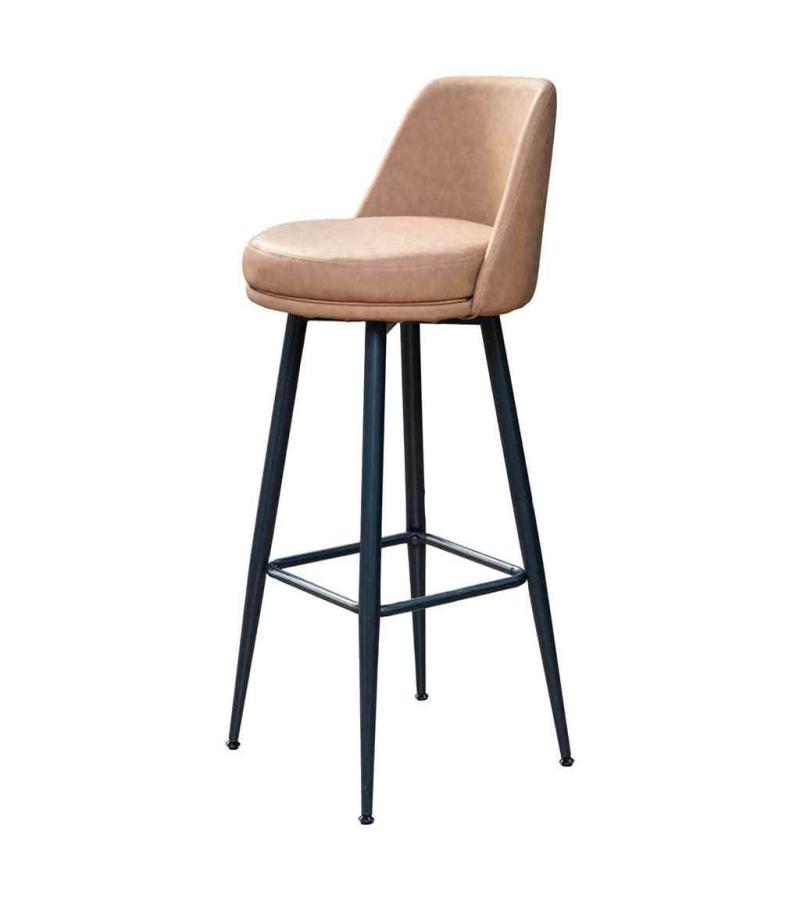 ბარის სკამი  #FSHYJ-2307-3  ფერი: 6810-12  LIGHT BROWN