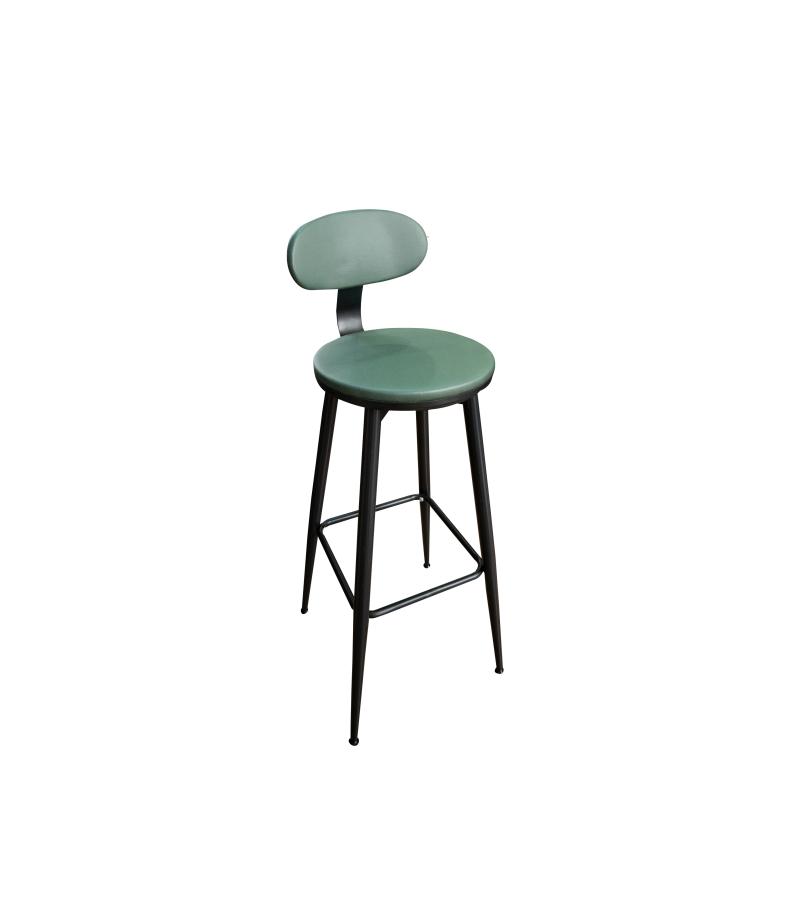 ბარის სკამი  #FSHYJ-2308-2 ფერი: DARK GREEN