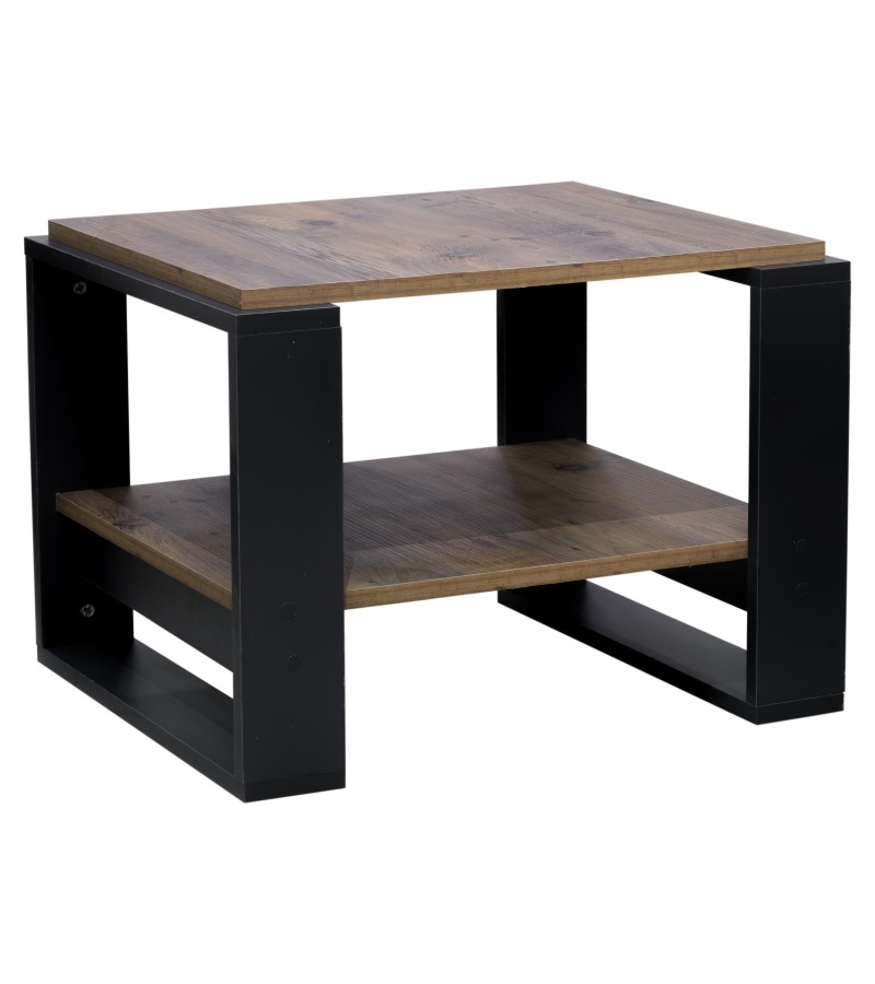 მაგიდა  FD-LRCT-017  ზომა. 62.6*53.6*45.4 სმ  ფერი. PINE / ANTRACITE